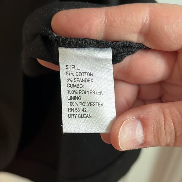 London Times Black with Lace Sheath Dress - Picture 7 of 7